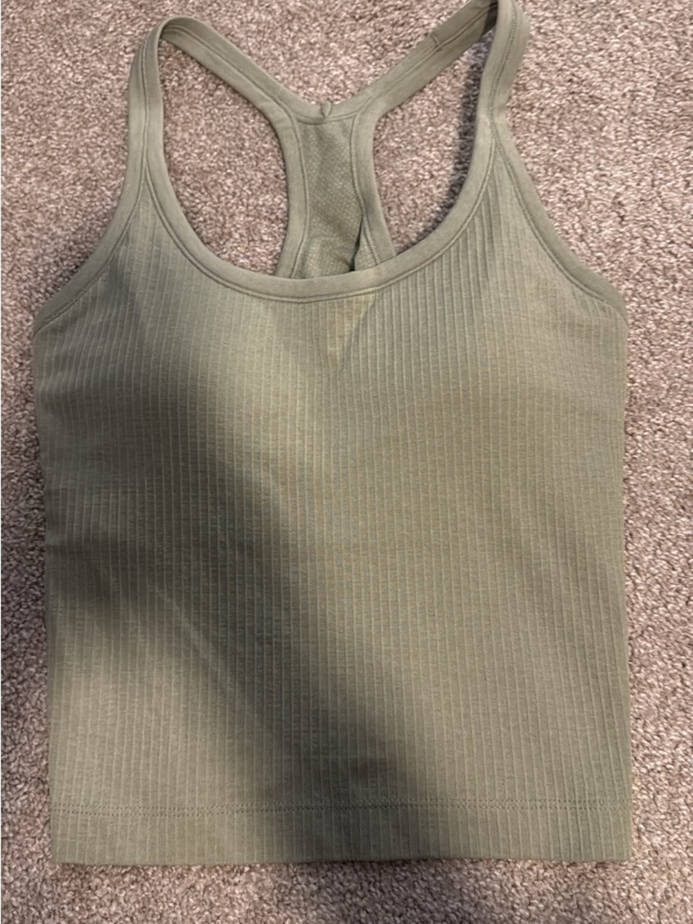 lululemon ebb to street tank size 8